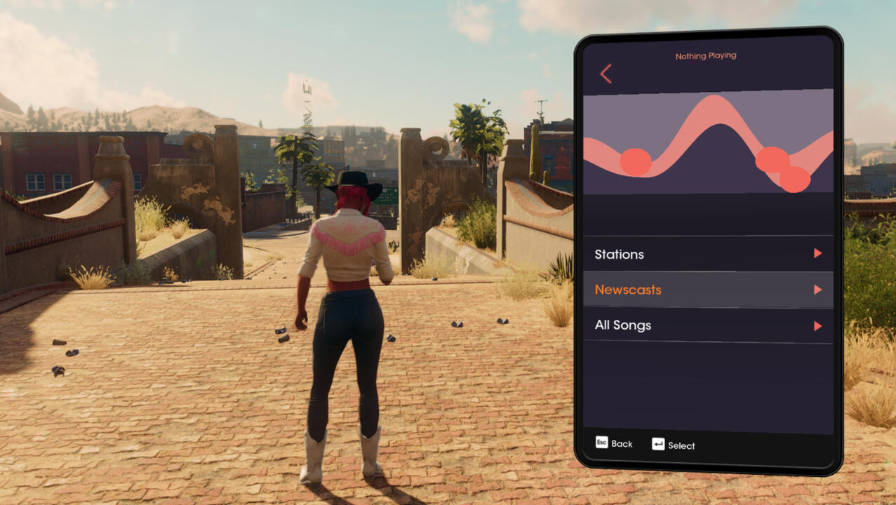 The home page of the playlist app.